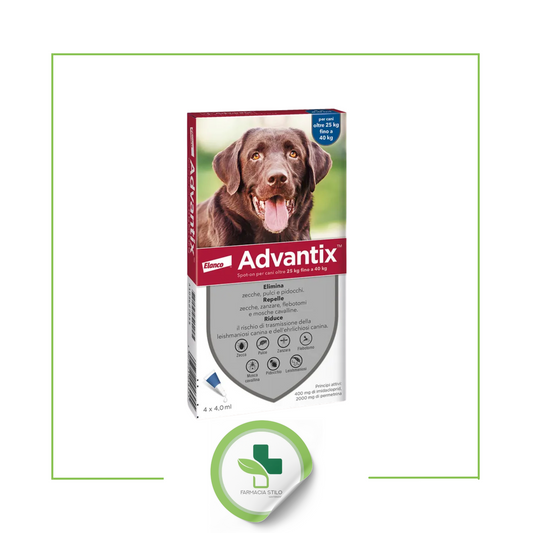 ADVANTIX SPOT ON*4PIP 25-40KG