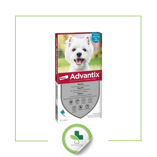 ADVANTIX SPOT ON*4PIP 4-10KG