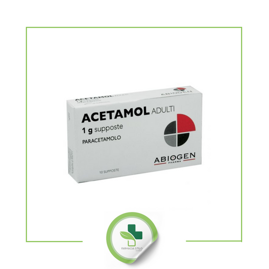 ACETAMOL*AD 10SUPP 1G